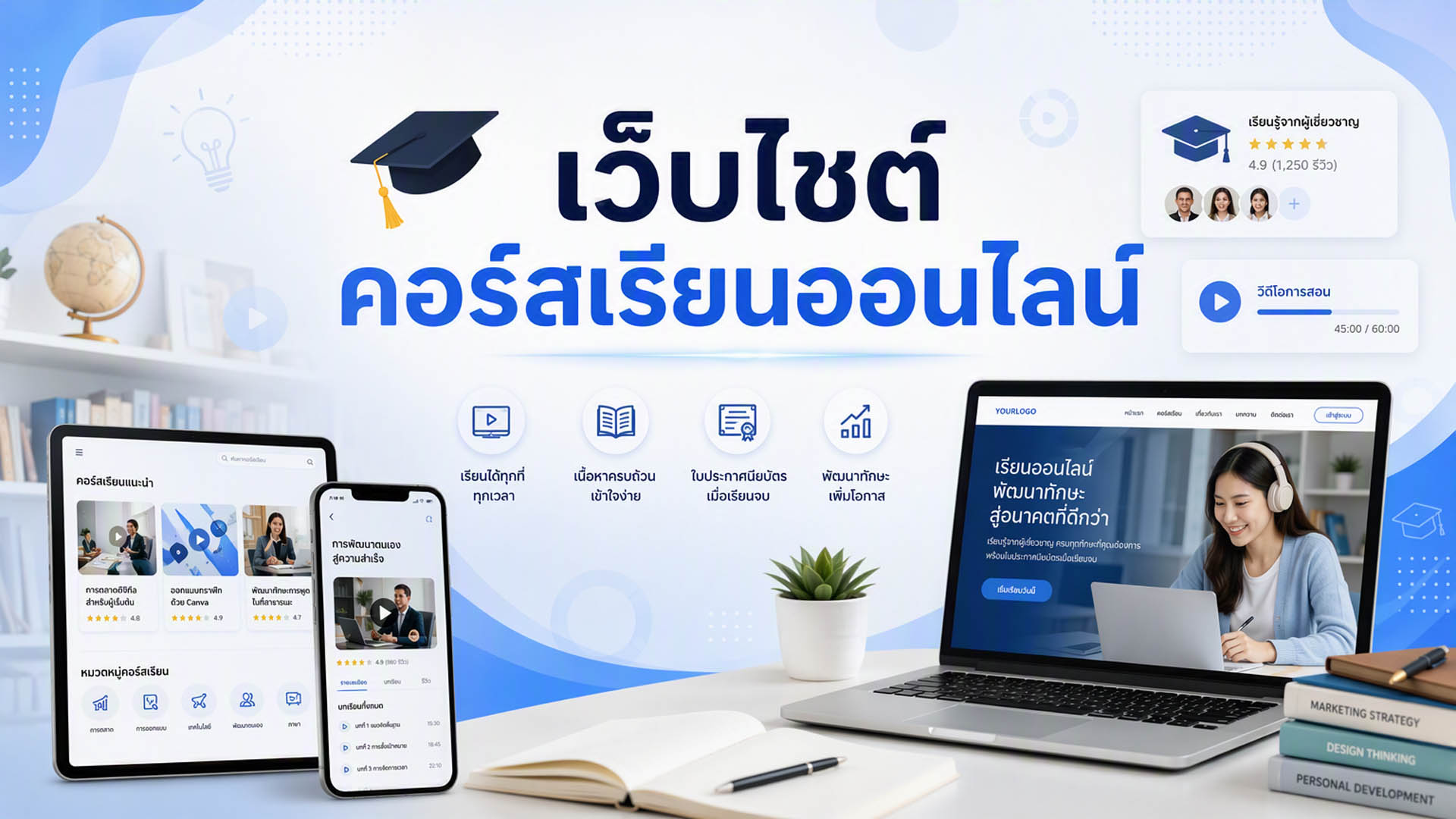 เว็บไซต์คอร์สเรียนออนไลน์ เว็บไซต์คอร์สเรียนออนไลน์
