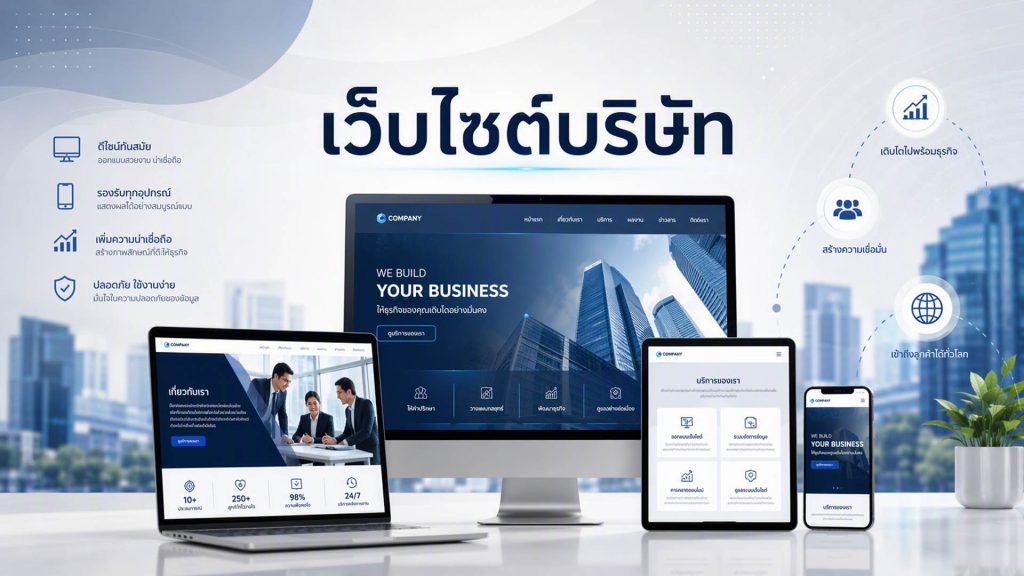 เว็บไซต์ธุรกิจและบริษัท